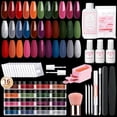 thumbnail image 1 of Kit de polvos para uñas AZUREBEAUTY 130 unidades con 16 colores, 1 of 9