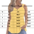thumbnail image 3 of PNTUTB Summer Women's Fashion Solid Color Button Front Pleated Casual Loose Comfort Sleeveless Tank Top, 3 of 6