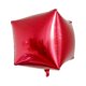 thumbnail image 2 of Globos cuadrados 4D de aluminio, 3 unidades, color rojo, para bodas, fiestas de cumpleaños y festivales., 2 of 8