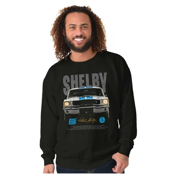Shelby Racing Muscle Car Headlights Sweatshirt for Men or Women Brisco Brands S