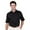 Black/Passion fruit, variant on Monterey Club Men's Pima Cotton Jacquard Golf Polo Shirt #1272