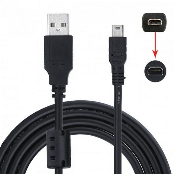 Xiwai Cable UC-E6 USB Cable for Digital SLR Cameras COOLPIX S3000 S3100 S3200 S8000 S100 S203 S230 P7000 AW100