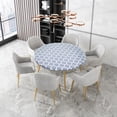 thumbnail image 2 of veasfak 40 "-55" Nappe à la Maison Housse de Table Ajustée pour Table à Manger Gris S, 2 of 7