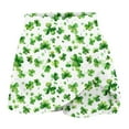 thumbnail image 5 of Tennis Skirts For Women St. Patrick'S Tennis High Waist Elegant Sports Running Shorts Short Skirt D-Multicolor, 5 of 5