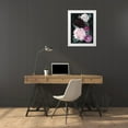 thumbnail image 4 of Jennifer Paxton Parker 4x14 White Modern Wood Framed Wall Art Titled - Dark and Dreamy Floral I, 4 of 5