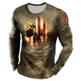 thumbnail image 3 of Suéteres de manga larga con estampado vintage para hombre, ropa nueva Y2k, camiseta de poliéster de primavera para hombre, sudaderas con citas estéticas de diseñador, 3 of 5