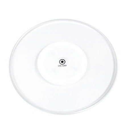 

Acrylic Ultra-thin Coaster Round Shape Luminous Coaster Cup Mat Cocktail Beverage Coasters Home Party Bar Supply