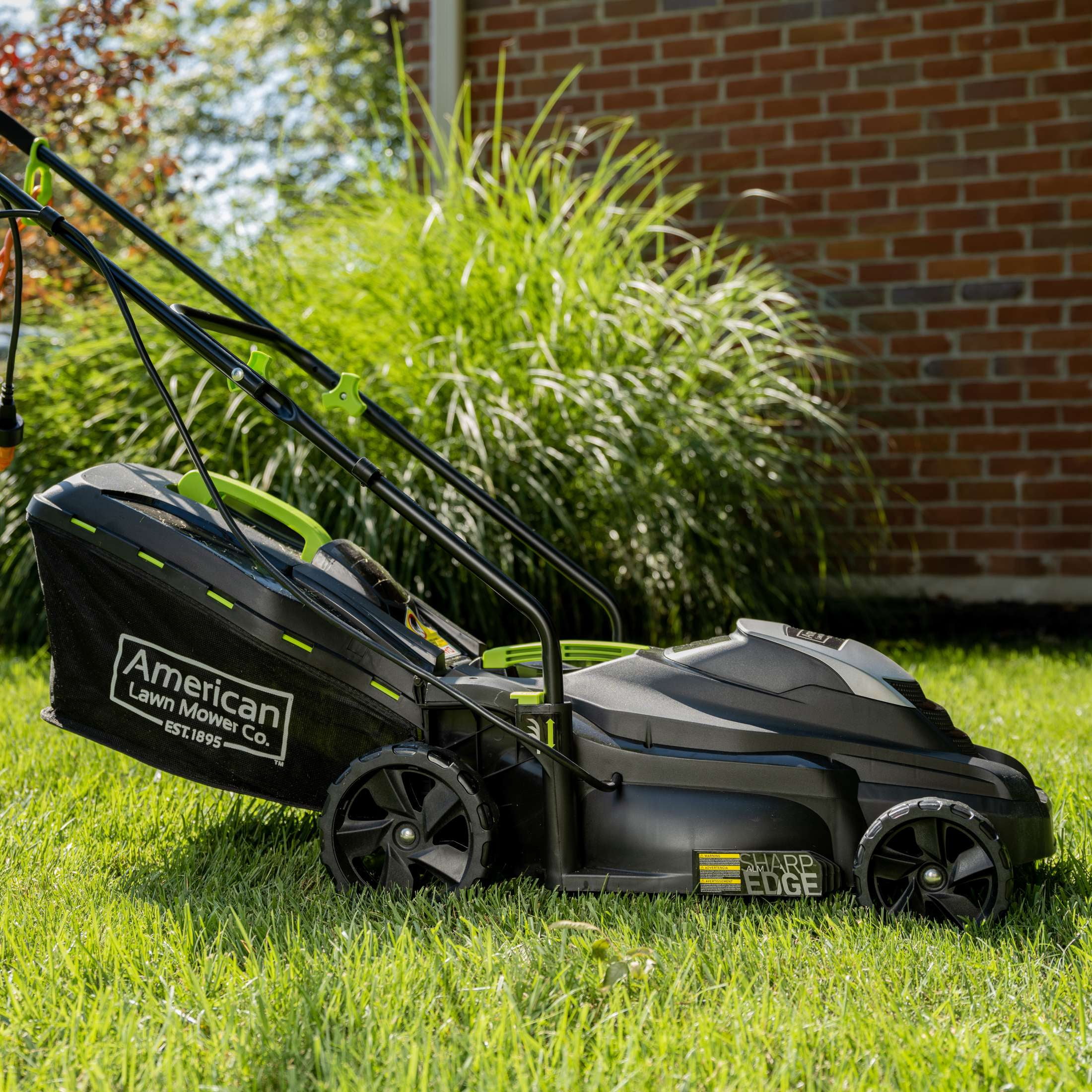American Lawn Mower 50514 14-inch 11-Amp 120V Corded Electric Lawn Mower, with 5-Position Height Adjustment and 9-Gallon Grass Collection Bag