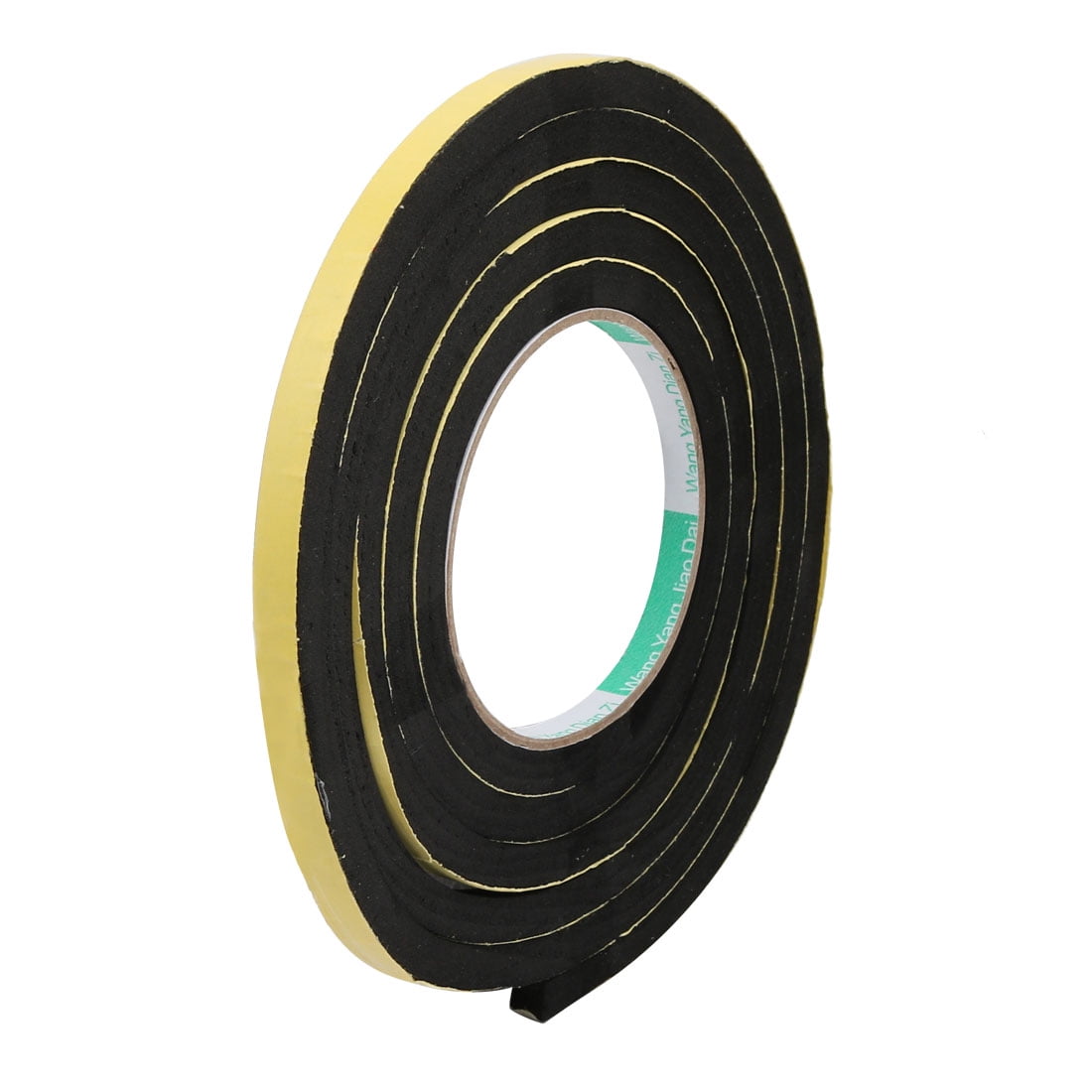 Unique Bargains 10mm Wide 10mm Thickness Single Side Sponge Foam Tape