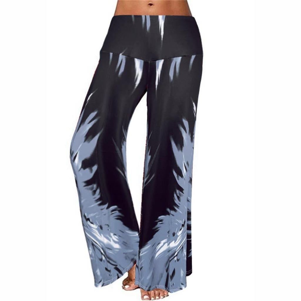 tie dye flare yoga pants