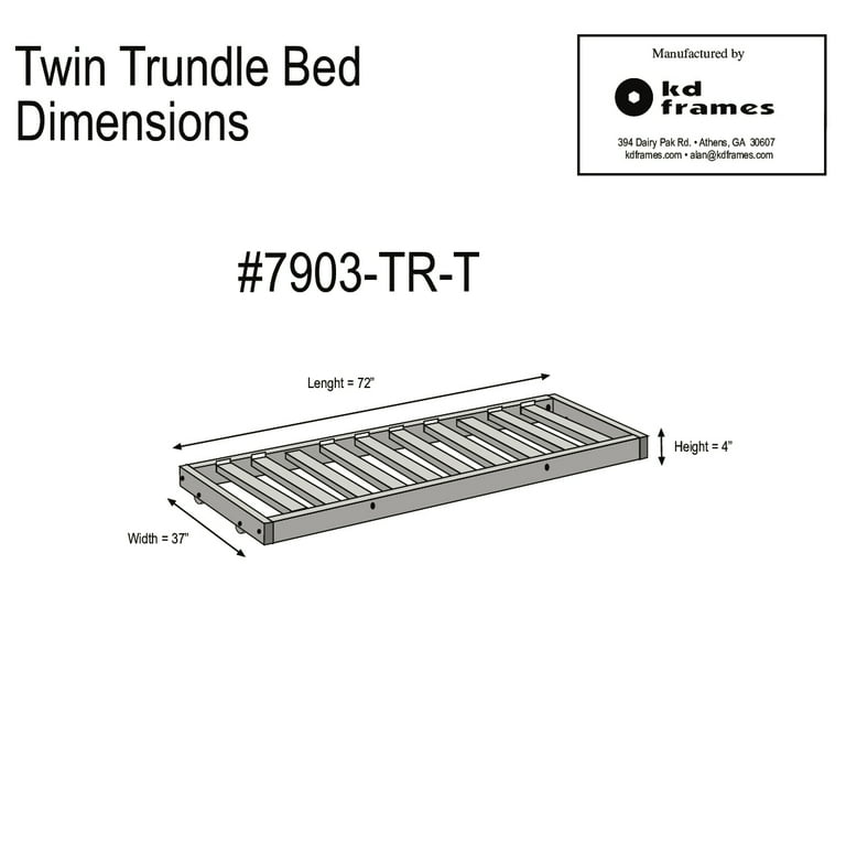 Kd 2024 frames trundle