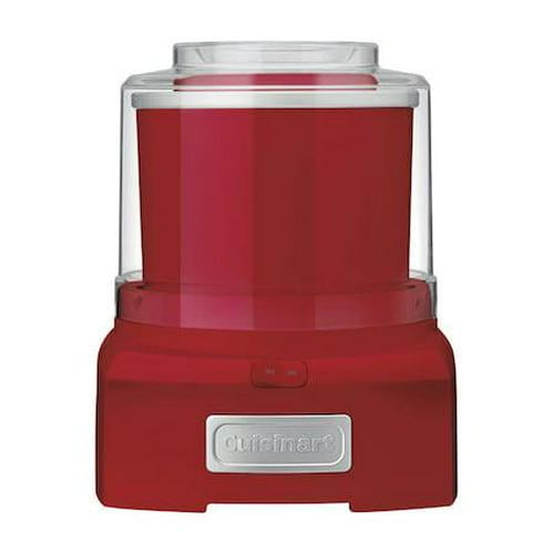 Cuisianart Cuisinart Red 1.5 qt Ice Cream Maker 11.26 in. H X 9.06 in. W X 9.17 in. L