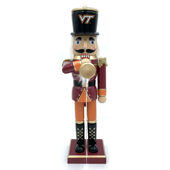 Virginia Tech Hokies 14" Bugler Nutcracker