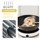 thumbnail image 2 of Juego de 5 utensilios de cocina de acero inoxidable resistentes al calor (plata), 2 of 6