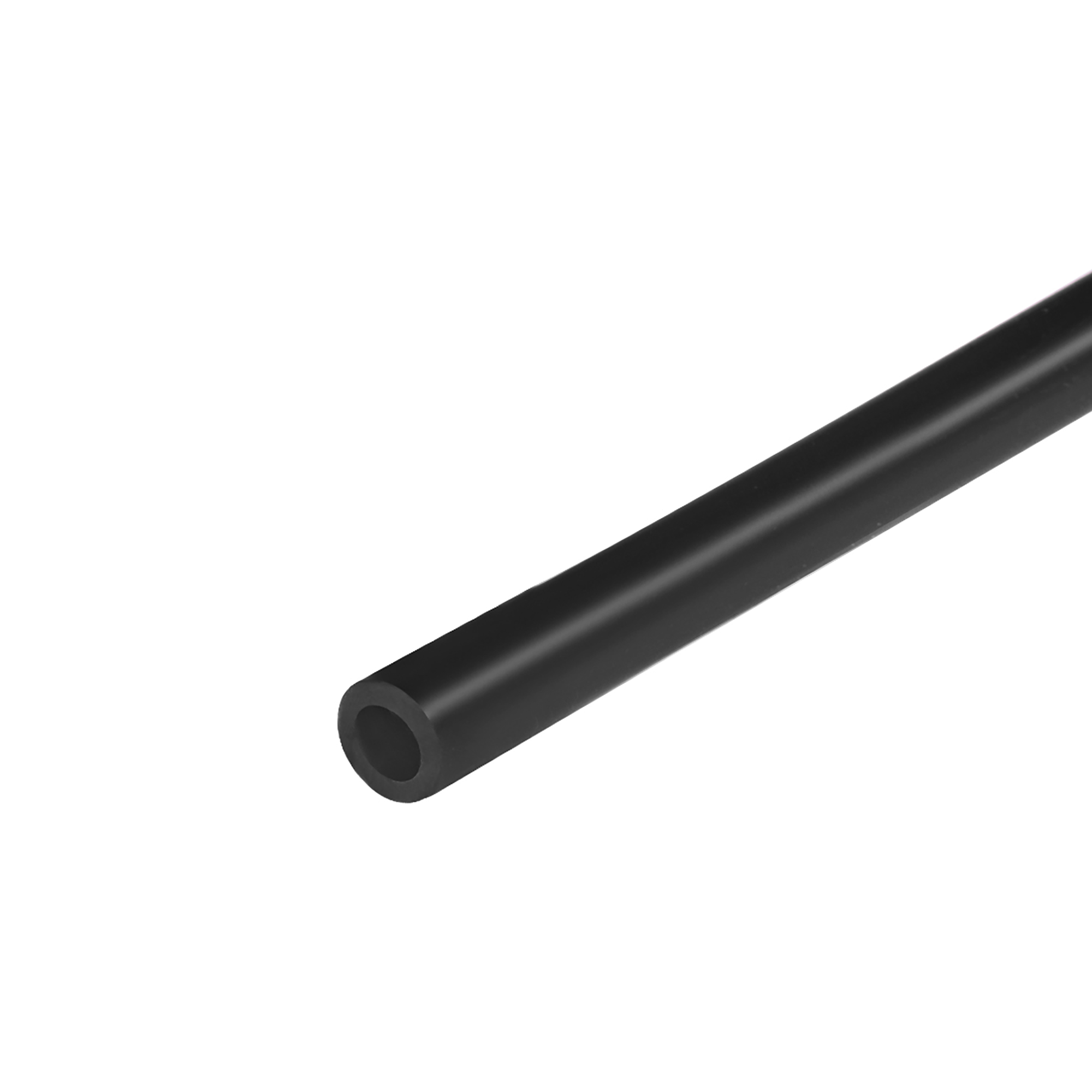 Tuyau Silicone Noir 3/16 Pouce ID X 1/4 Pouce OD - Longueur 3 Mètres (10 Pieds)