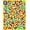 Yellow, Pattern 5, variant on ODIKA 2'x3' Machine Washable Non-Slip Area Rug, Dynamic Learning Symbols Featuring Interlocking Colorful Letters and Digits High Traffic Rug, Yellow, 688138