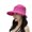 Pink, variant on Women's Detachable Dome Sun Visor Hat, Fashionable Wide Brim Sun Hat with Removable Top, Adjustable Sun Protection Cap for Outdoor, Beach, Casual Daily Use and Summer Activities Pink
