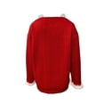 thumbnail image 4 of Women's Christmas Knit Sweater with Faux Trim, 4 of 9