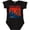 AB-Black, variant on Chicago Illinois Boys or Girls Baby Bodysuit