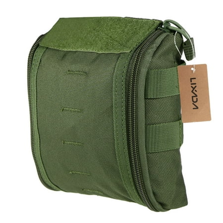 Lixada First Aid Kit Empty Bag Travel Emergency Survival Pouch Medical Storage Molle Pack Traveling Hunting