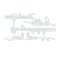 thumbnail image 1 of 2Pcs Coupe Die Bénédiction Mots Modèle Opération Simple Conception Unique Moule de Coupe pour les Décorations de Fête à la Maison, 1 of 8