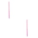 thumbnail image 1 of Yuarrent Palo de limpieza de flauta desmontable de mano pequeño paño de limpieza colorido accesorios largos adultos profesionales rosa Rosado 2piezas, 1 of 6