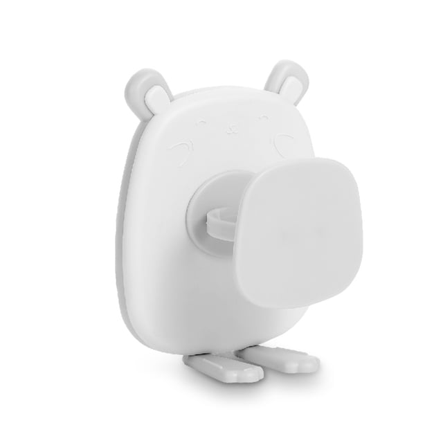 Naiovety Soporte para cepillo de eléctrico Montado en la pared Ahorro de espacio Estante autoadhesivo de dibujos animados lindo Perforación Type3 NO3 Naiovety HA028341-03B