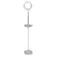 thumbnail image 1 of Floor Standing Make-Up Mirror 8 Inch Diameter with 4X Magnification and Shaving Tray - DMF-3/4X-PC, 1 of 1