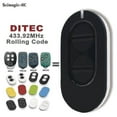 thumbnail image 3 of Ditec Entrematic Zen 2 Zen4 Zen2w Zen4w Gol4 Bixlg4 Bixlp2 Bixls2 Télécommande de Porte de Garage 433mhz Code Roulant, 3 of 5