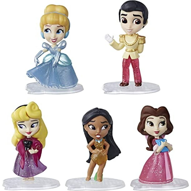 Lot de 5 mini porte clés Disney Princesses