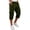 BB28_Army Green, variant on Cargo Capri Pants for Men Athletic Walking Capris with Multi Pockets Comfort Capri Summer Dark Blue M