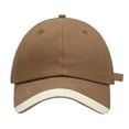 thumbnail image 1 of WEIYLL Men Baseball Cap Retro Wide Shade Color Personality Coffee Beach Hats size A, 1 of 5