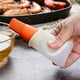 thumbnail image 4 of Botella De Aceite Botella De Aceite Botella de aceite de silicona con cepillo de aceite para barbacoa, herramientas de cocina para hornear (naranja), 4 of 4