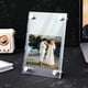 thumbnail image 2 of 1 Juego de marco de fotos acrílico, marco acrílico transparente, marco de fotos de mesa, marco de fotos de escritorio, marco de fotos estético, 2 of 6