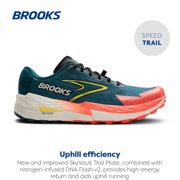 Brooks Men's Catamount 4 Speed Trail Running Shoe - Legion Blue/Celestial/Flame - 10 Medium
