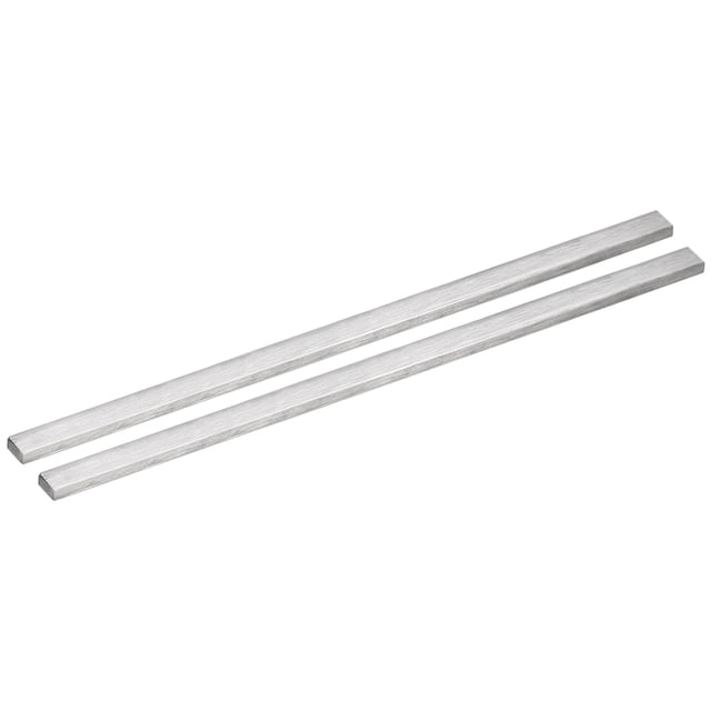 Barra plana de acero inoxidable Uxcell 304, 3mm x 10mm x 300mm, paquete de 2