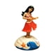 thumbnail image 4 of Muñeca hawaiana para salpicadero de niña, juguete bailando, figuritas, adorno agitador, muñeca Interior del coche para decoración del hogar, oficina, , Rojo, 4 of 8