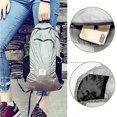 thumbnail image 4 of Mochila plegable, impermeable Ultralight 20l Daypack para escalar (gris) Afortunado Sencillez, 4 of 5