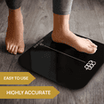 thumbnail image 5 of INEVIFIT Bathroom Scale, Highly Accurate Digital Bathroom Body Scale. With 5-Year Warranty - Black, 5 of 7