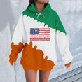 thumbnail image 2 of Bovemsi Sweatshirt for Women St.P Day Fall Tops Graphic Long Sleeve Shirts Print Pullover Comfort Hoodie, 2 of 4
