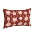 thumbnail image 2 of Balery Cute Pig with Coins Bedding Queen Pillow Cases - Envelope Closure - Soft Brushed Microfiber Fabric - Shrinkage and Fade Resistant Pillow Cases-20"x30", 2 of 9
