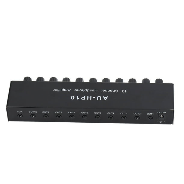 Headphone Amplifier Splitter,10 Channel Headphone Amplifier Input