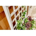 thumbnail image 4 of Vita Classic 36" L x 15"W x 48"H Huron Vinyl Planter with Trellis, White, VA68235, 4 of 9