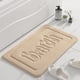 thumbnail image 4 of Ganfancp Home Baño Alfombra Absorbente Es Lavable a Máquina Suave Cómodo y Absorbe Rápidamente El Agua Asegurando Estable y Antideslizante Alfombra de Baño Ofertas Del Día Liquidación 1 Alfombrilla, 4 of 7