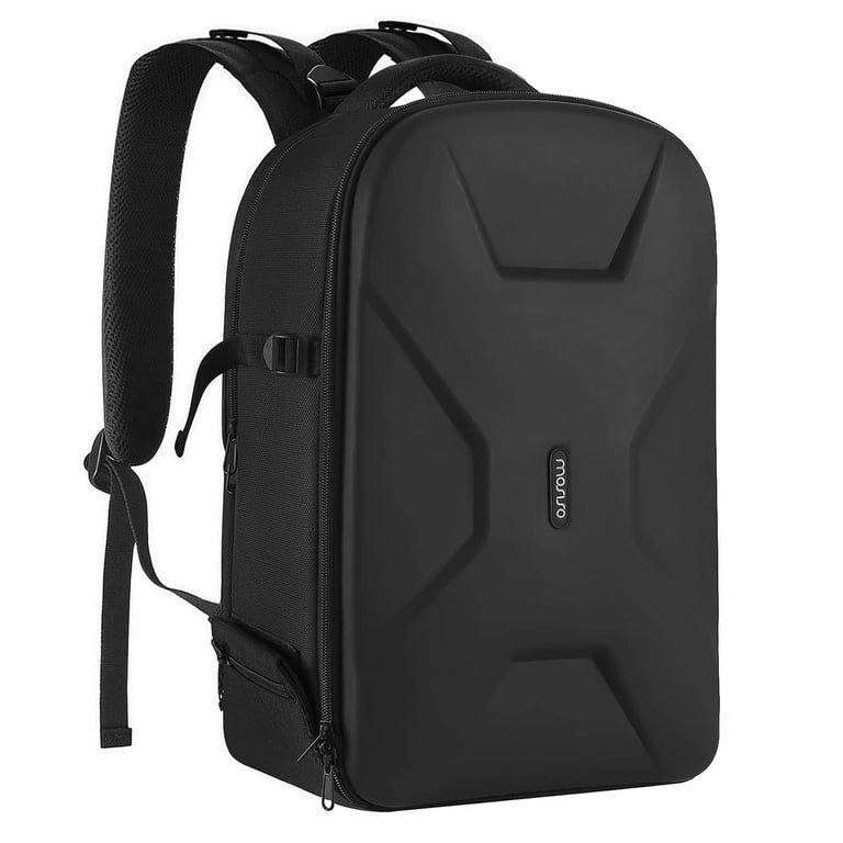 Mosiso Camera Backpack for Canon/Nikon/Sony/DJI Drone, DSLR/SLR/Mirrorless Photography Camera Bag Waterproof Hardshell Protective Case with Holder&Laptop Compartment, Black - Walmart.com