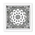 thumbnail image 2 of Rothco 2778 22 x 22 in. Trainmen Paisley Bandana, White, 2 of 2