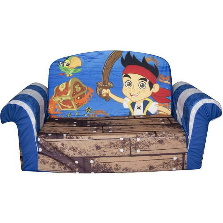 Marshmallow 2 in 1 Flip Open Sofa Disney Jake and the Neverland Pirates Walmart