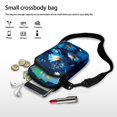 thumbnail image 7 of HELLHERO Butterfly and Daisy Pattern Travel Crossbody Purse Stylish, with Shoulder Strap for Travel Daily Use, Travel, Outdoor and Daily Use, 7 of 7