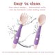 thumbnail image 5 of Juego de cucharas y tenedores NeigeTec para bebés con funda de viaje (juego de 4), 5 of 9