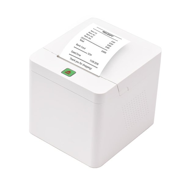 Portable Wireless 58mm Thermal Receipt Printer Bluetooth Connectivity Compatible with iOS and Android